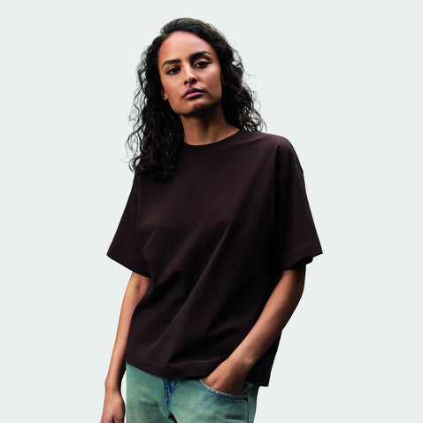 LEGACY OVERSIZED T-SHIRT - Dark Chocolate bedrucken, Art.-Nr. S03996-DC-XXL LEGACY OVERSIZED T-SHIRT - Dark Chocolate bedrucken, Art.-Nr. S03996-DC-XXL