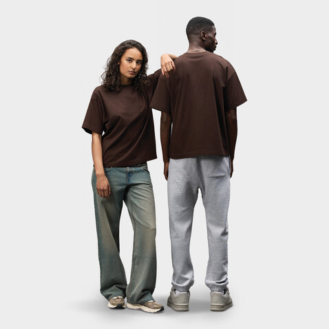 LEGACY OVERSIZED T-SHIRT - Dark Chocolate bedrucken, Art.-Nr. S03996-DC-XXL LEGACY OVERSIZED T-SHIRT - Dark Chocolate bedrucken, Art.-Nr. S03996-DC-XXL