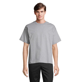 LEGACY OVERSIZED T-SHIRT - Grau-Melange 2 bedrucken, Art.-Nr. S03996-GY-XXL