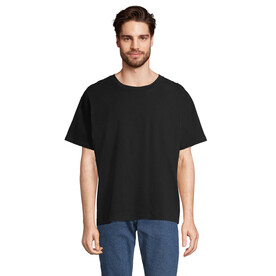 LEGACY OVERSIZED T-SHIRT - Deep Black bedrucken, Art.-Nr. S03996-DB-XXL