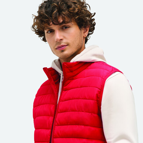STREAM MEN Bodywarmer - Red bedrucken, Art.-Nr. S04020-RD-XL