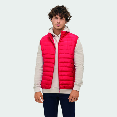 STREAM MEN Bodywarmer - Red bedrucken, Art.-Nr. S04020-RD-XL