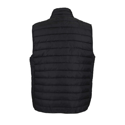 STREAM MEN Bodywarmer - Schwarz bedrucken, Art.-Nr. S04020-BK-XXL