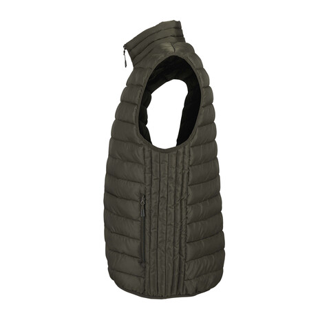 STREAM MEN Bodywarmer - Army bedrucken, Art.-Nr. S04020-AR-3XL