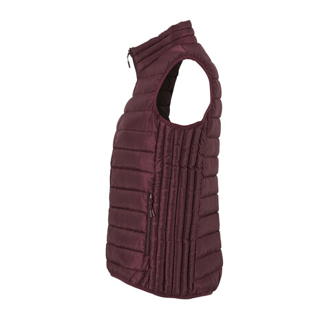 STREAM WOMEN Bodywarmer - Burgundy bedrucken, Art.-Nr. S04021-BG-M STREAM WOMEN Bodywarmer - Burgundy bedrucken, Art.-Nr. S04021-BG-M