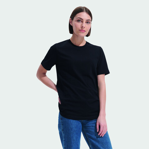 TUNER T-SHIRT - Deep Black bedrucken, Art.-Nr. S04203-DB-S TUNER T-SHIRT - Deep Black bedrucken, Art.-Nr. S04203-DB-S