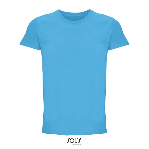 RE CRUSADER T-Shirt 150g - Aqua bedrucken, Art.-Nr. S04233-AQ-XXL