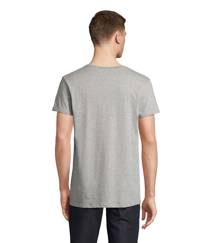 RE CRUSADER T-Shirt 150g - Graue Melange bedrucken, Art.-Nr. S04233-GM-4XL RE CRUSADER T-Shirt 150g - Graue Melange bedrucken, Art.-Nr. S04233-GM-4XL