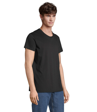 RE CRUSADER T-Shirt 150g - Deep Black bedrucken, Art.-Nr. S04233-DB-4XL RE CRUSADER T-Shirt 150g - Deep Black bedrucken, Art.-Nr. S04233-DB-4XL