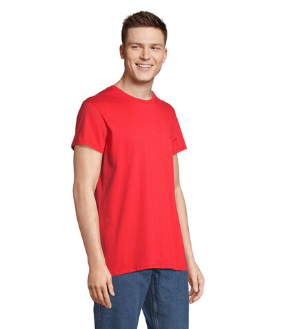 RE CRUSADER T-Shirt 150g - Bright Red bedrucken, Art.-Nr. S04233-BT-XXL RE CRUSADER T-Shirt 150g - Bright Red bedrucken, Art.-Nr. S04233-BT-XXL