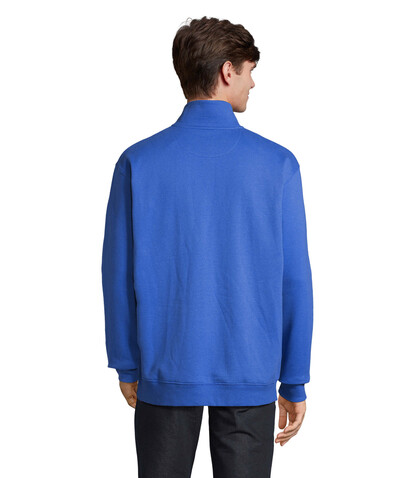 CONRAD Sweater Zip Kragen - Royal Blue bedrucken, Art.-Nr. S04234-RB-S