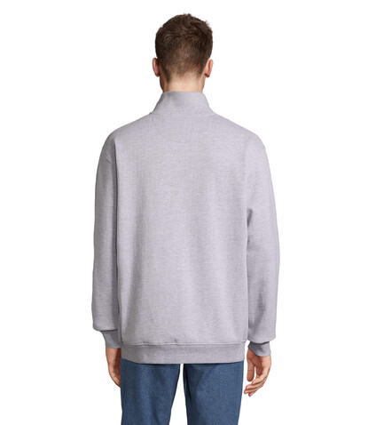 CONRAD Sweater Zip Kragen - Grau-Melange 2 bedrucken, Art.-Nr. S04234-GY-S CONRAD Sweater Zip Kragen - Grau-Melange 2 bedrucken, Art.-Nr. S04234-GY-S