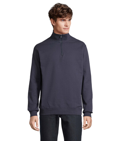 CONRAD Sweater Zip Kragen - French Navy bedrucken, Art.-Nr. S04234-FN-XS CONRAD Sweater Zip Kragen - French Navy bedrucken, Art.-Nr. S04234-FN-XS