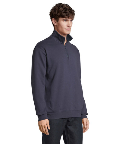 CONRAD Sweater Zip Kragen - French Navy bedrucken, Art.-Nr. S04234-FN-XS CONRAD Sweater Zip Kragen - French Navy bedrucken, Art.-Nr. S04234-FN-XS