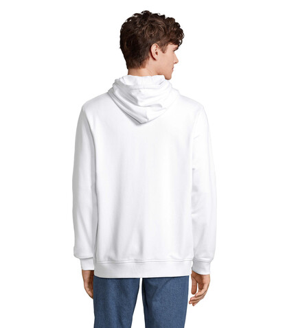 CALIPSO FULL ZIP HOODIE - White bedrucken, Art.-Nr. S04237-WH-L