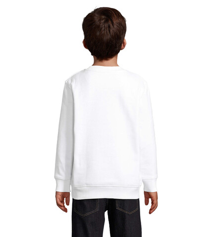 COLUMBIA KIDS Sweater - White bedrucken, Art.-Nr. S04239-WH-5XL COLUMBIA KIDS Sweater - White bedrucken, Art.-Nr. S04239-WH-5XL