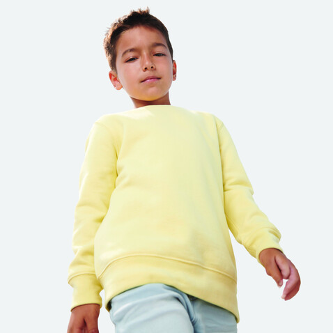 COLUMBIA KIDS Sweater - Hellgelb bedrucken, Art.-Nr. S04239-LY-L COLUMBIA KIDS Sweater - Hellgelb bedrucken, Art.-Nr. S04239-LY-L