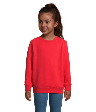 COLUMBIA KIDS Sweater - Bright Red bedrucken, Art.-Nr. S04239-BT-XL COLUMBIA KIDS Sweater - Bright Red bedrucken, Art.-Nr. S04239-BT-XL