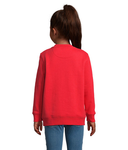 COLUMBIA KIDS Sweater - Bright Red bedrucken, Art.-Nr. S04239-BT-XL COLUMBIA KIDS Sweater - Bright Red bedrucken, Art.-Nr. S04239-BT-XL