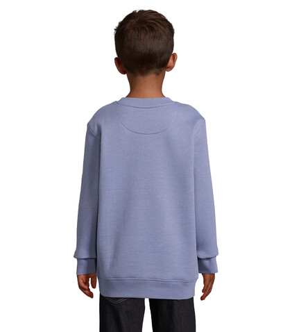 COLUMBIA KIDS Sweater - Bleu bedrucken, Art.-Nr. S04239-BL-5XL