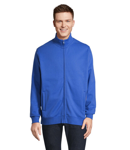 COOPER SWEATSHIRT FULL ZIP - Royal Blue bedrucken, Art.-Nr. S04240-RB-3XL COOPER SWEATSHIRT FULL ZIP - Royal Blue bedrucken, Art.-Nr. S04240-RB-3XL