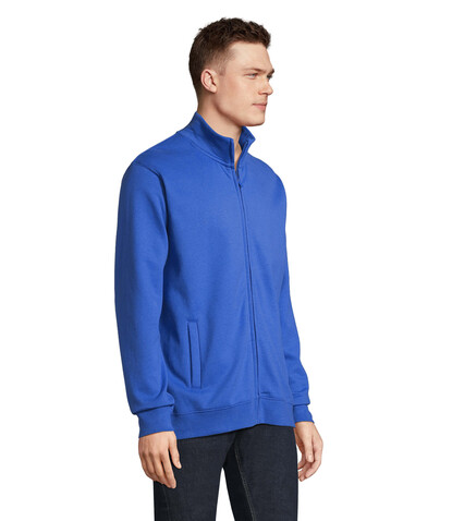 COOPER SWEATSHIRT FULL ZIP - Royal Blue bedrucken, Art.-Nr. S04240-RB-3XL COOPER SWEATSHIRT FULL ZIP - Royal Blue bedrucken, Art.-Nr. S04240-RB-3XL