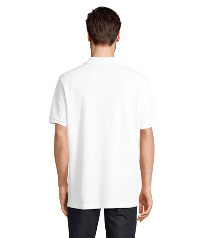 PEGASE Polo Bio 210g - White bedrucken, Art.-Nr. S04242-WH-L
