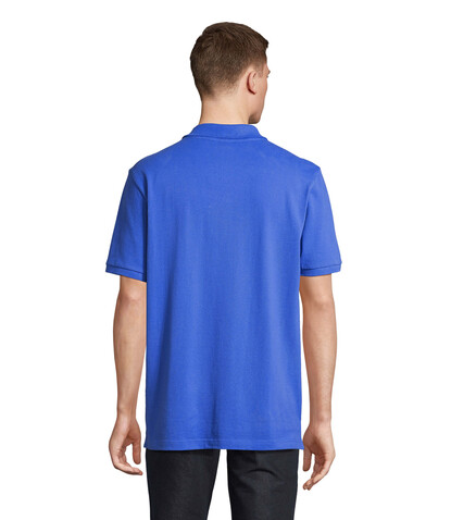 PEGASE Polo Bio 210g - Royal Blue bedrucken, Art.-Nr. S04242-RB-S