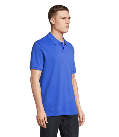 PEGASE Polo Bio 210g - Royal Blue bedrucken, Art.-Nr. S04242-RB-S