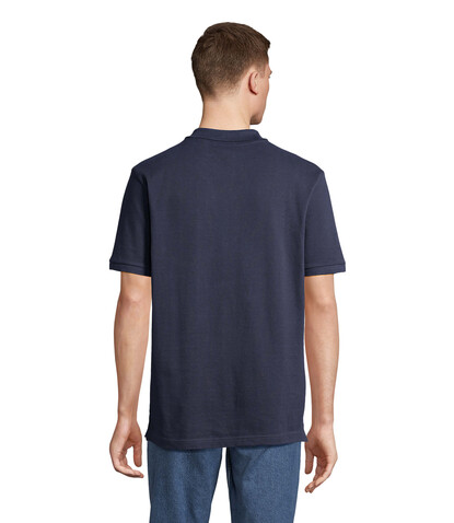 PEGASE Polo Bio 210g - French Navy bedrucken, Art.-Nr. S04242-FN-S