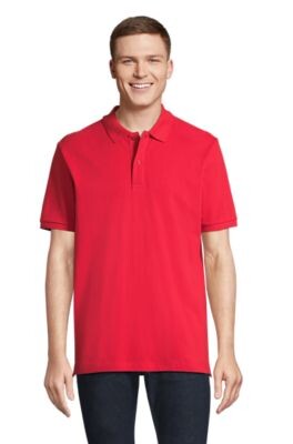 PEGASE Polo Bio 210g - Bright Red bedrucken, Art.-Nr. S04242-BT-L PEGASE Polo Bio 210g - Bright Red bedrucken, Art.-Nr. S04242-BT-L
