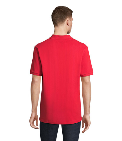 PEGASE Polo Bio 210g - Bright Red bedrucken, Art.-Nr. S04242-BT-L PEGASE Polo Bio 210g - Bright Red bedrucken, Art.-Nr. S04242-BT-L