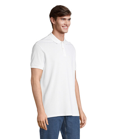 PACIFIC HERREN POLO - White bedrucken, Art.-Nr. S04439-WH-S PACIFIC HERREN POLO - White bedrucken, Art.-Nr. S04439-WH-S
