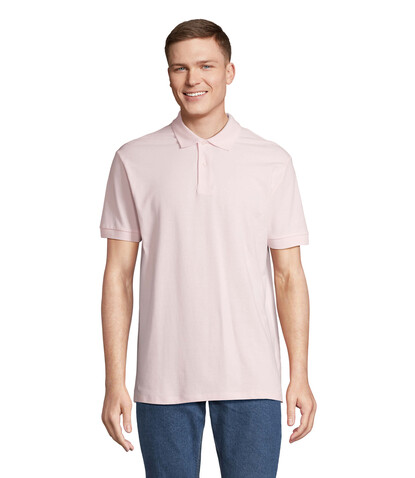 PACIFIC HERREN POLO - Pale Pink bedrucken, Art.-Nr. S04439-PP-XL