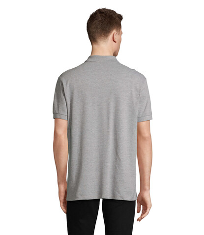 PACIFIC HERREN POLO - Grau-Melange 2 bedrucken, Art.-Nr. S04439-GY-XXL PACIFIC HERREN POLO - Grau-Melange 2 bedrucken, Art.-Nr. S04439-GY-XXL