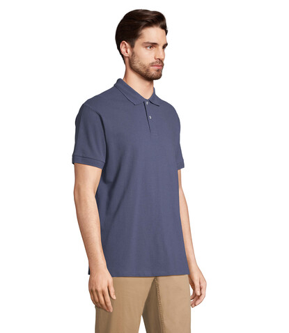 PACIFIC HERREN POLO - Denim bedrucken, Art.-Nr. S04439-DM-M PACIFIC HERREN POLO - Denim bedrucken, Art.-Nr. S04439-DM-M