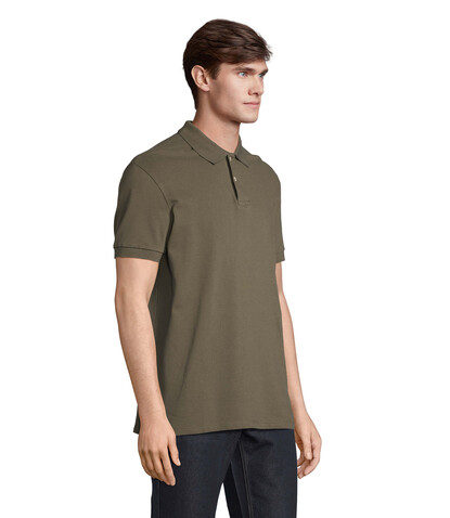 PACIFIC HERREN POLO - Army bedrucken, Art.-Nr. S04439-AR-M