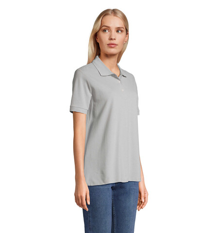 PACIFIC DAMEN POLO - Pure Grey bedrucken, Art.-Nr. S04440-PG-M PACIFIC DAMEN POLO - Pure Grey bedrucken, Art.-Nr. S04440-PG-M