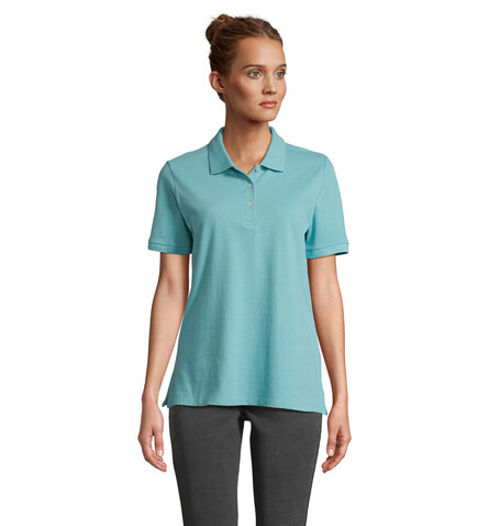 PACIFIC DAMEN POLO - Pool Blue bedrucken, Art.-Nr. S04440-BP-XL PACIFIC DAMEN POLO - Pool Blue bedrucken, Art.-Nr. S04440-BP-XL
