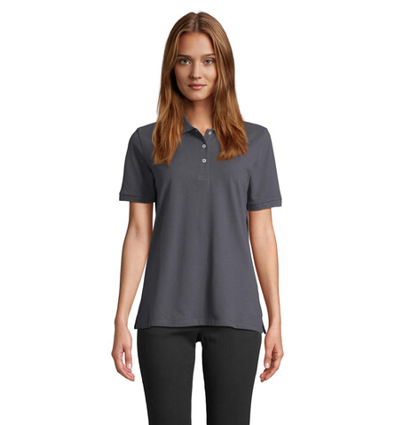 PACIFIC DAMEN POLO - Mausgrau bedrucken, Art.-Nr. S04440-MU-M PACIFIC DAMEN POLO - Mausgrau bedrucken, Art.-Nr. S04440-MU-M