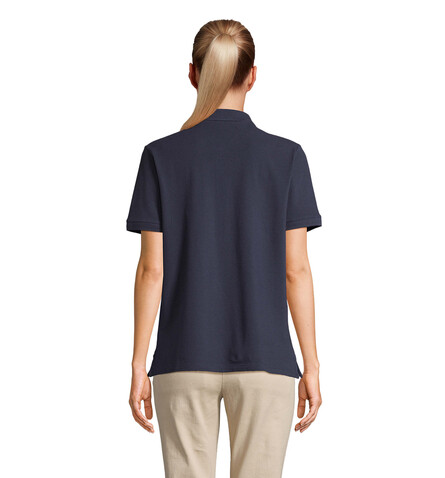 PACIFIC DAMEN POLO - French Navy bedrucken, Art.-Nr. S04440-FN-S