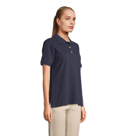 PACIFIC DAMEN POLO - French Navy bedrucken, Art.-Nr. S04440-FN-S