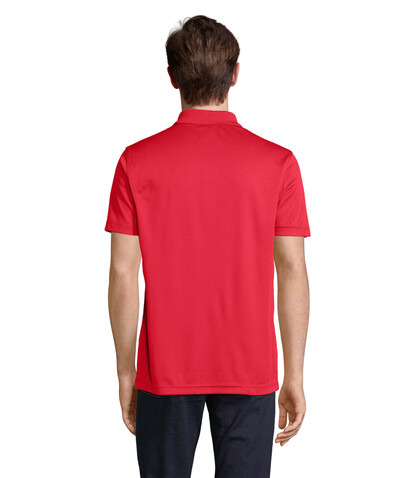 PITCHER UNISEX POLO - Red bedrucken, Art.-Nr. S04442-RD-S PITCHER UNISEX POLO - Red bedrucken, Art.-Nr. S04442-RD-S
