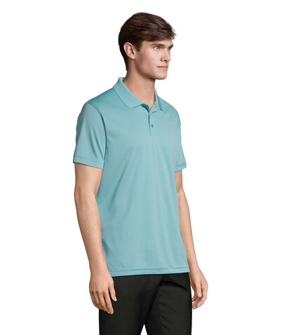 PITCHER UNISEX POLO - Pool Blue bedrucken, Art.-Nr. S04442-BP-S PITCHER UNISEX POLO - Pool Blue bedrucken, Art.-Nr. S04442-BP-S