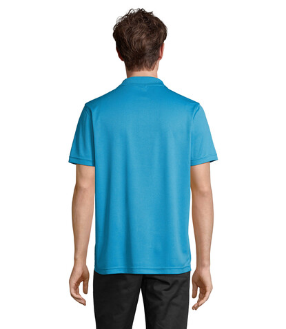 PITCHER UNISEX POLO - Aqua bedrucken, Art.-Nr. S04442-AQ-XS PITCHER UNISEX POLO - Aqua bedrucken, Art.-Nr. S04442-AQ-XS