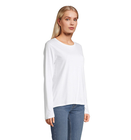 MONARCH DAMEN T-SHIRTS - White bedrucken, Art.-Nr. S04443-WH-XS MONARCH DAMEN T-SHIRTS - White bedrucken, Art.-Nr. S04443-WH-XS