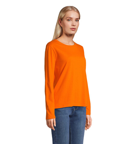 MONARCH DAMEN T-SHIRTS - Orange bedrucken, Art.-Nr. S04443-OR-XL MONARCH DAMEN T-SHIRTS - Orange bedrucken, Art.-Nr. S04443-OR-XL
