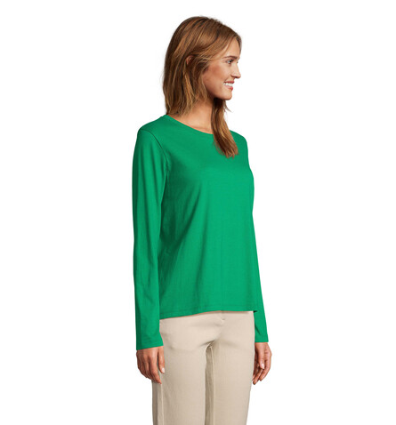MONARCH DAMEN T-SHIRTS - Kelly Green bedrucken, Art.-Nr. S04443-KG-XL