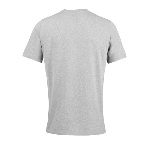 Explorer T-shirt Unisex - Recyceltes Graue Melange bedrucken, Art.-Nr. S04461-RN-M