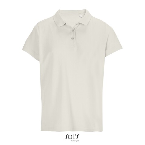 PULSE DAMEN POLO - Off-White bedrucken, Art.-Nr. S04501-WW-S PULSE DAMEN POLO - Off-White bedrucken, Art.-Nr. S04501-WW-S